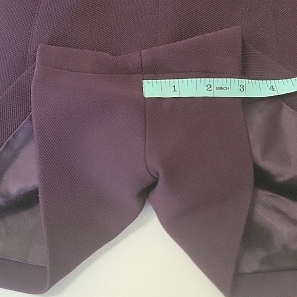 Ted Baker London Nuada elegant romper in rich purple, jeweled neckline size 2 - Picture 11 of 16